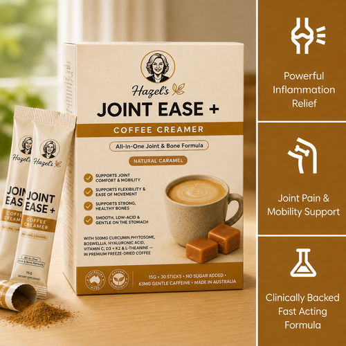 Hazel's Joint Ease+ Coffee Creamer - Caramel