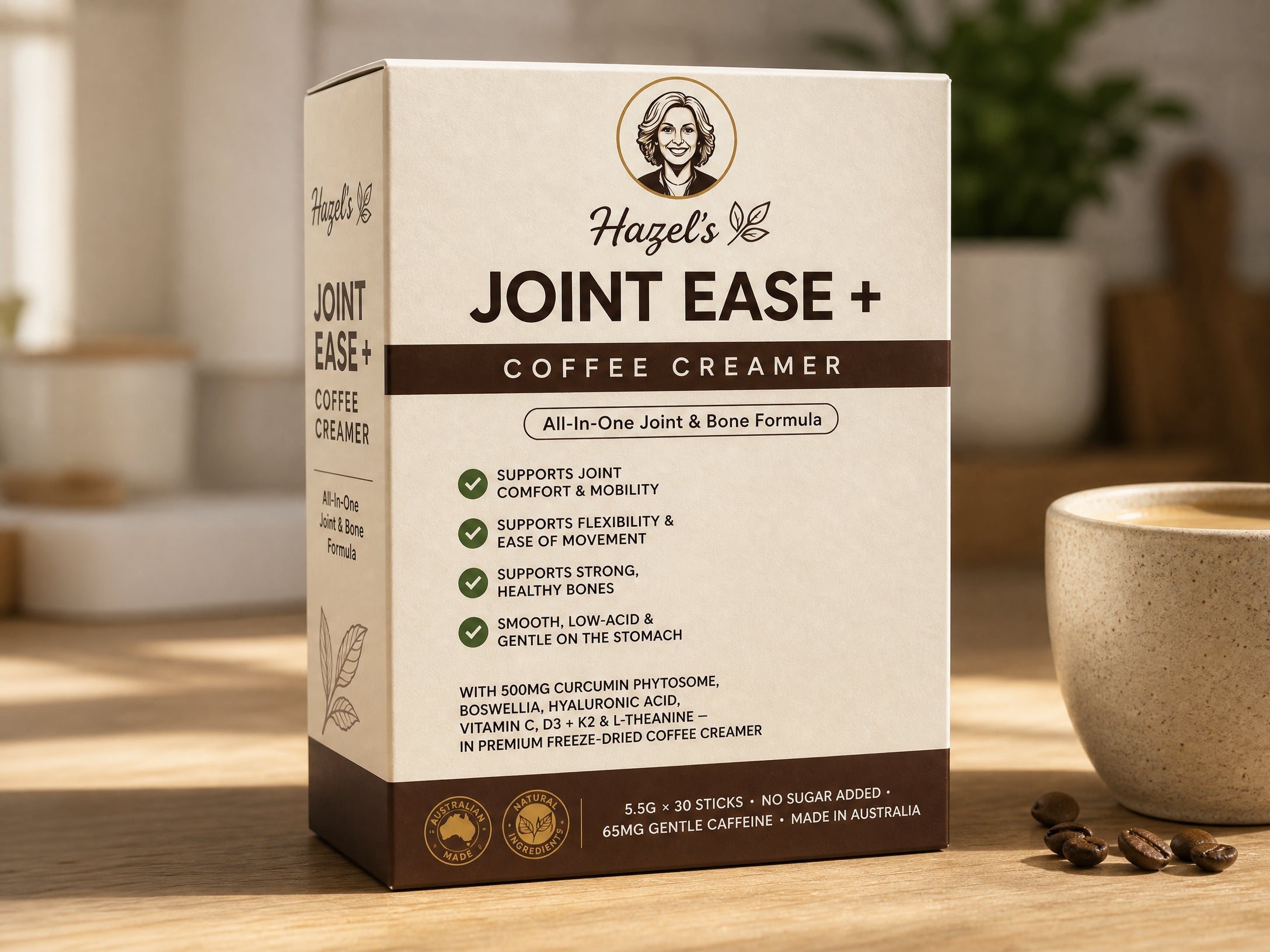 Hazel's Joint Ease+ Coffee Creamer - Vanilla
